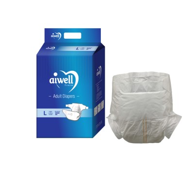 Factory Disposable Adult Diaper In Bales