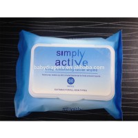 30pcs Simple Active Facial cleaning wet wipe with lid