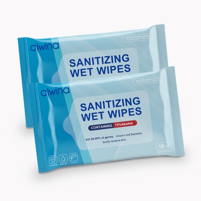 Thick And Durable Wet Wipes Made With Aloe And Chamomile For Senior Care or Outdoor Events