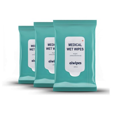 Alcohol Disinfectant Cleaning Sanitary Wipes Useful For 99.99% Virus